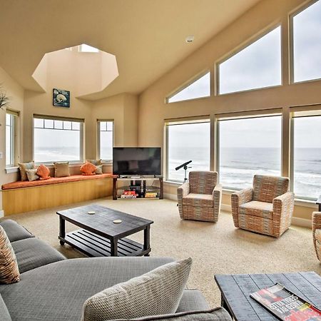 Oceanfront South Beach Home With Hot Tub And Sauna ニューポート エクステリア 写真