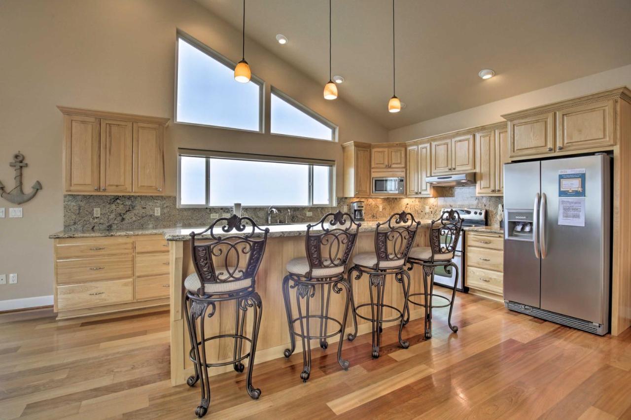 Oceanfront South Beach Home With Hot Tub And Sauna ニューポート エクステリア 写真