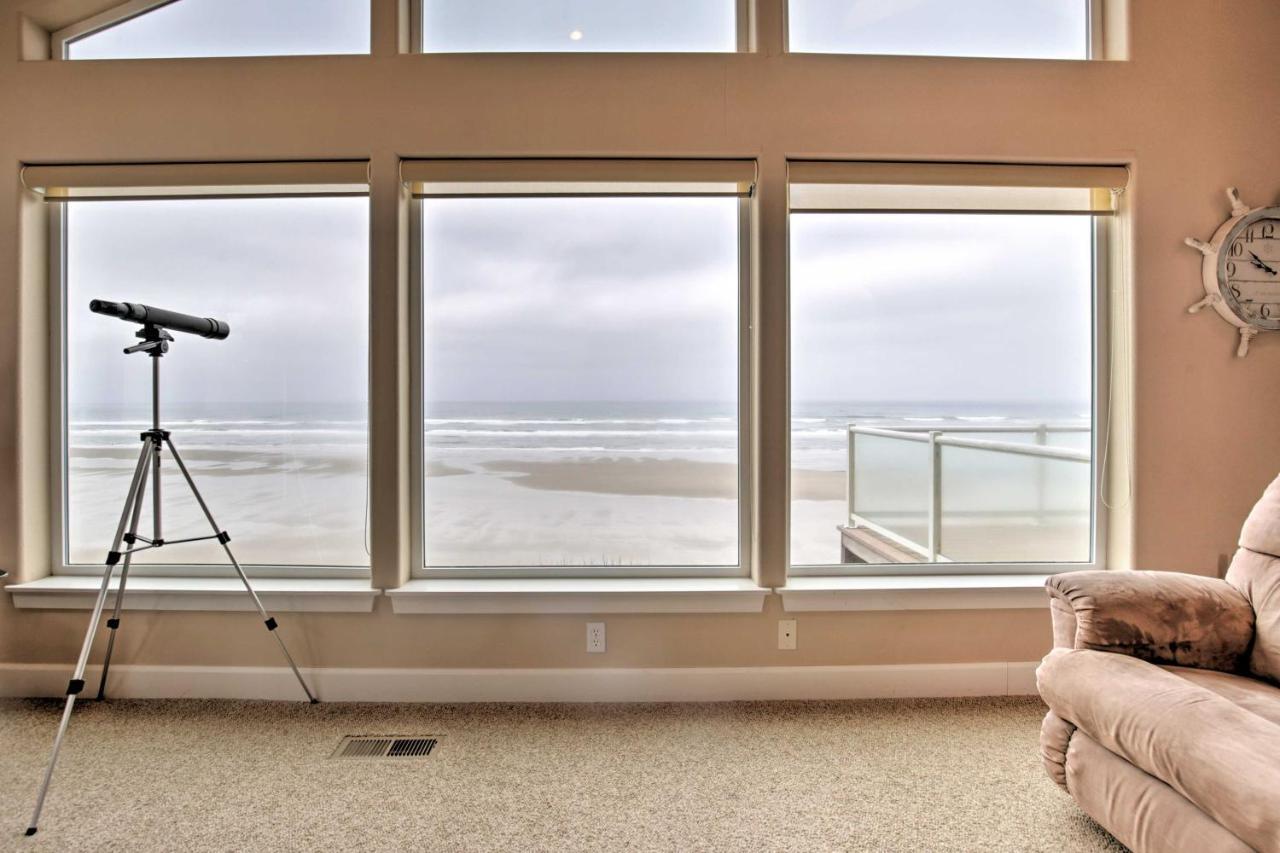 Oceanfront South Beach Home With Hot Tub And Sauna ニューポート エクステリア 写真
