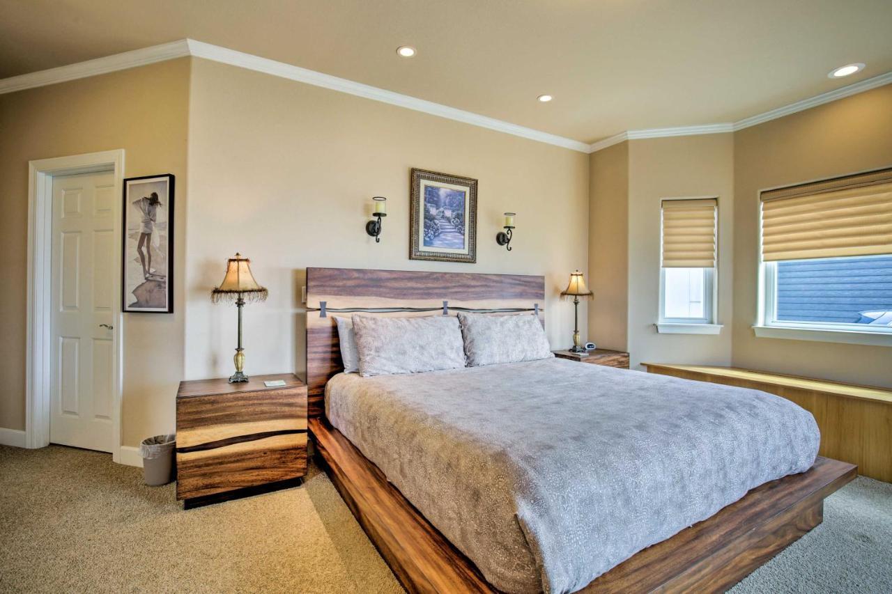 Oceanfront South Beach Home With Hot Tub And Sauna ニューポート エクステリア 写真